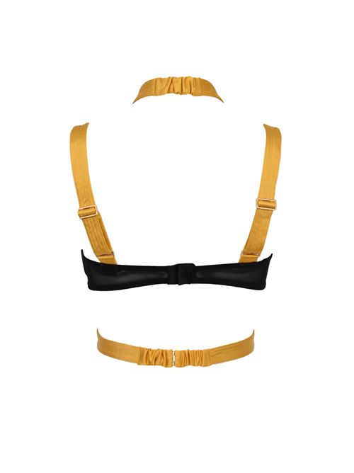 Reggiseno in raso con dettagli a incrocio Elisabetta Franchi | RG00261E2EV4